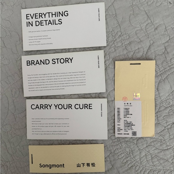 Large Songmont Song Bag - Picture 6 of 6